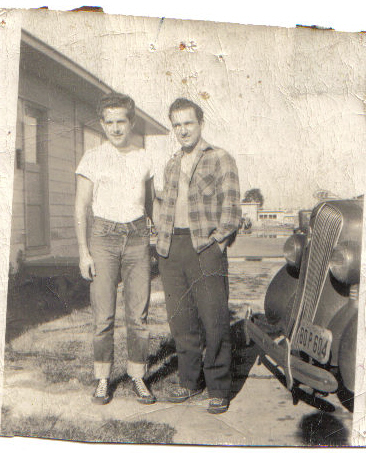 Gael Pierce Mike Ciav Jr San Diego c1948